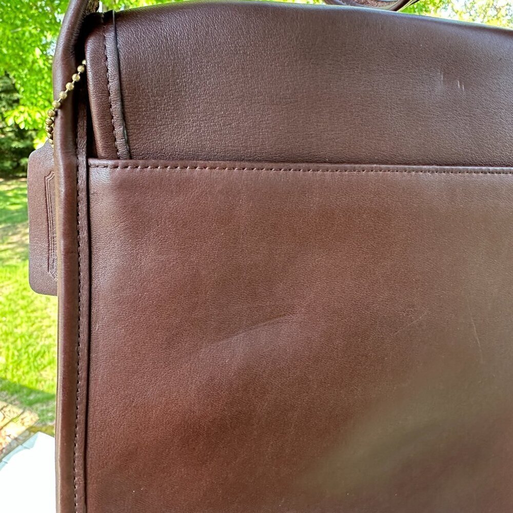 Vintage Coach Shelburne Bag 9038 Brown Color, Excellent Condition - Picture 5 of 15
